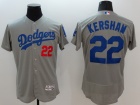 Los Angeles Dodgers #22 Clayton Kershaw Gray 2016 Flexbase Jerseys