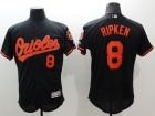 Baltimore Orioles #8 Cal Ripken Black 2016 Flexbase Jerseys