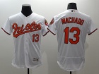 Baltimore Orioles #13 Manny Machado White 2016 Flexbase Jerseys