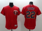 Minnesota Twins #22 Miguel Sano Red 2016 Flexbase Jerseys