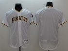 Pittsburgh Pirates Blank White 2016 Flexbase Jerseys