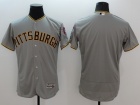 Pittsburgh Pirates Blank Gray 2016 Flexbase Jerseys