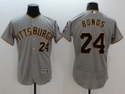 Pittsburgh Pirates #24 Barry Bonds Gray 2016 Flexbase Jerseys