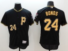 Pittsburgh Pirates #24 Barry Bonds Black 2016 Flexbase Jerseys