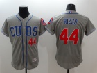 Chicago Cubs #44 Anthony Rizzo Gray 2016 Flexbase Jerseys