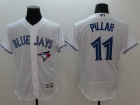 Toronto Blue Jays #11 Kevin Pillar White 2016 Flexbase Jerseys