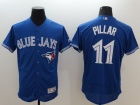 Toronto Blue Jays #11 Kevin Pillar Blue 2016 Flexbase Jerseys