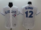 Toronto Blue Jays #12 Roberto Alomar White 2016 Flexbase Jerseys