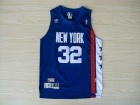 Brooklyn Nets #32 Julius Erving Blue ABA Hardwood Classic 1974-1976 Swingman Jerseys