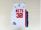 Brooklyn Nets #32 Julius Erving White ABA Hardwood Classic 1974-1976 Swingman Jerseys