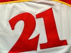 Atlanta Hawks #21 Dominique Wilkins White Hardwood Classic Jersey