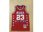 Chicago Bulls #23 Michael Jordan Red February 12 1989 Red All Star Jerseys