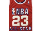 Chicago Bulls #23 Michael Jordan Red February 12 1989 Red All Star Jerseys