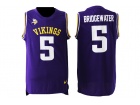 Minnesota Vikings #5 Teddy Bridgewater Purple NFL Limited Tank Top Jersey