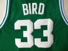 Boston Celtics #33 Larry Bird Green Hardwood Classic Throwback Jerseys