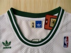 Boston Celtics #33 Larry Bird White Hardwood Classic Throwback Jerseys