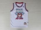 Chicago Bulls #23 Michael Jordan White 1990-91 Basketball Jerseys