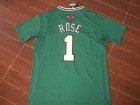 Chicago Bulls #1 Derrick Rose Green Rev 30 Short Sleeve Jerseys