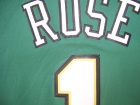 Chicago Bulls #1 Derrick Rose Green Rev 30 Short Sleeve Jerseys