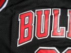 Chicago Bulls #91 Dennis Rodman Black Hardwood Classic Throwback Basketball Jerseys