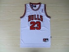 Chicago Bulls #23 Michael Jordan White Nike Basketball Jerseys