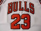 Chicago Bulls #23 Michael Jordan White Nike Basketball Jerseys