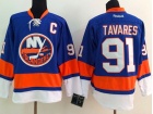 New York Islanders #91 John Tavares Blue Hockey Jersey