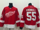 Detroit Red Wings #55 Niklas Kronwall Red NHL Hockey Jerseys