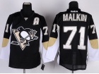 Pittsburgh Penguins #71 Evgeni Malkin Black NHL Jersey