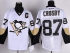 Pittsburgh Penguins #87 Sidney Crosby White Hockey Jersey