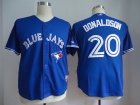 Toronto Blue Jays #20 Josh Donaldson Blue Jerseys