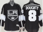 Los Angeles Kings #8 Drew Doughty Black Hockey Jerseys