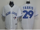 Toronto Blue Jays #29 Devon Travis White Cool Base Jerseys