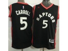 Toronto Raptors #5 DeMarre Carroll Black Jersey