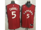 Toronto Raptors #5 DeMarre Carroll Red Jersey