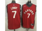 Toronto Raptors #7 Kyle Lowry Red Jersey