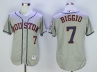 Houston Astros #7 Craig Biggio Gray 2016 Flexbase Jerseys