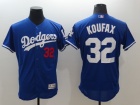 Los Angeles Dodgers #32 Sandy Koufax Blue 2016 Flexbase Jerseys