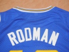 Oklahoma Savages #10 Dennis Rodman Blue NCAA Basketball Jerseys