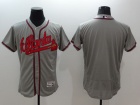 Atlanta Braves Blank Gray Flexbase Jerseys