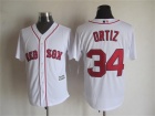 Boston Red Sox #34 David Ortiz White New Cool Base Jerseys