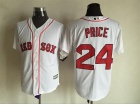 Boston Red Sox #24 David Price White Cool Base Jerseys