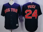 Boston Red Sox #24 David Price Blue Cool Base Jerseys