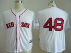 Boston Red Sox #48 Pablo Sandoval White  Jerseys