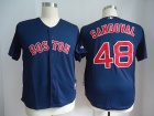 Boston Red Sox #48 Pablo Sandoval Blue Jerseys