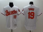 Baltimore Orioles #19 Chris Davis White 2016 Flexbase Jerseys