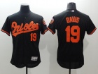 Baltimore Orioles #19 Chris Davis Black 2016 Flexbase Jerseys