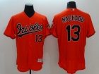 Baltimore Orioles #13 Manny Machado Orange 2016 Flexbase Jerseys