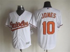 Baltimore Orioles #10 Adam Jones White New Cool Base Jerseys