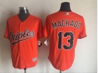 Baltimore Orioles #13 Manny Machado Orange New Cool Base Jerseys